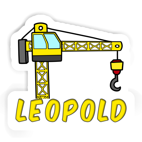 Sticker Turmdrehkran Leopold Gift package Image