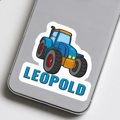 Sticker Tractor Leopold Laptop Image