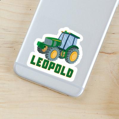 Sticker Leopold Tractor Notebook Image