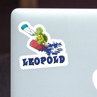 Leopold Sticker Kiter Laptop Image