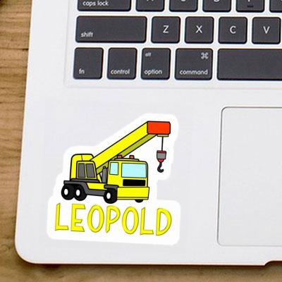 Vehicle Crane Sticker Leopold Gift package Image