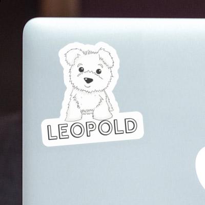 Leopold Sticker Westie Notebook Image