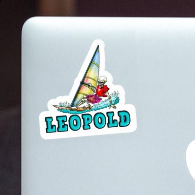 Sticker Windsurfer Leopold Image