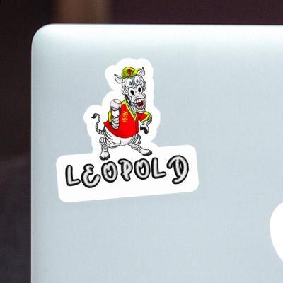 Sticker Baseball Player Leopold Gift package Image