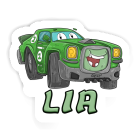 Race car Sticker Lia Image