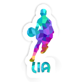 Sticker Basketballspieler Lia Image