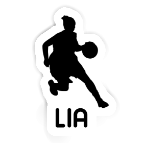 Sticker Lia Basketballspielerin Image