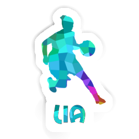 Basketballspielerin Sticker Lia Image