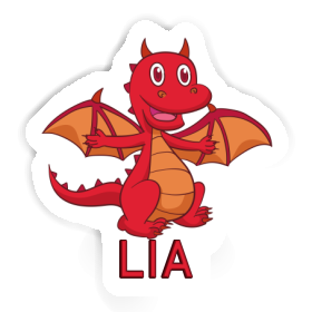 Lia Aufkleber Baby-Drache Image