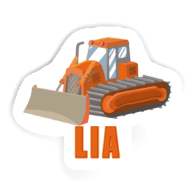 Sticker Lia Excavator Image