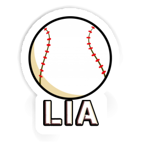 Baseball Sticker Lia Image