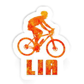 Biker Sticker Lia Image