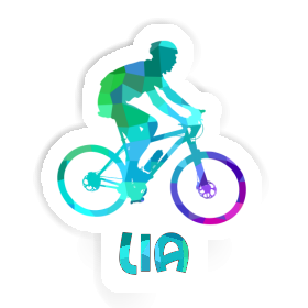 Lia Sticker Biker Image