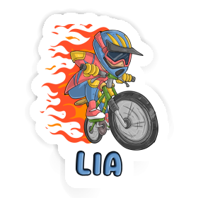 Lia Sticker Freeride Biker Image