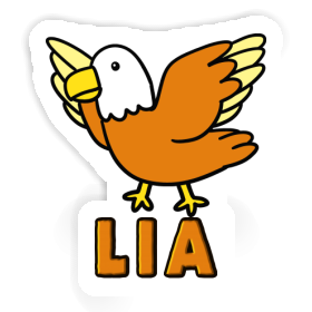 Sticker Vogel Lia Image