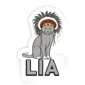 American Indian Sticker Lia Image