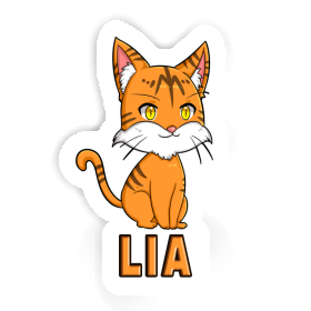 Sticker Kitten Lia Image