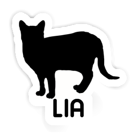 Sticker Lia Cat Image