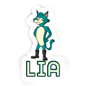 Sticker Lia Cat Image