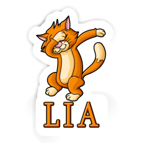 Dabbing Cat Sticker Lia Image