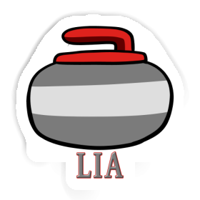 Curling Stone Sticker Lia Image