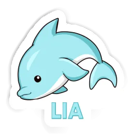 Sticker Dolphin Lia Image