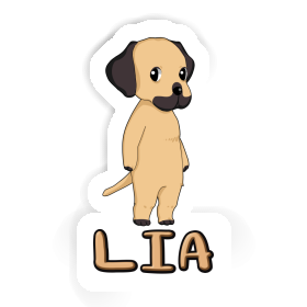 Lia Sticker Rhodesian Ridgeback Image