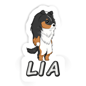 Lia Sticker Shetland Sheepdog Image