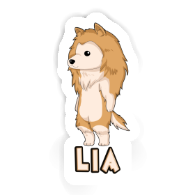 Lia Sticker Collie Image