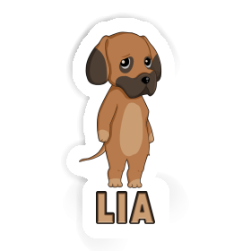 Sticker German Mastiff Lia Image