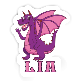 Lia Autocollant Dragon mère Image