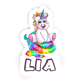 Lia Sticker Baby Einhorn Image