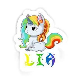 Unicorn Sticker Lia Image