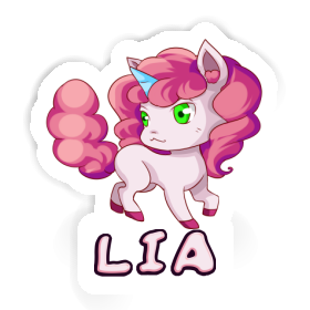 Sticker Unicorn Lia Image