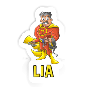 Lia Sticker Electrician Image