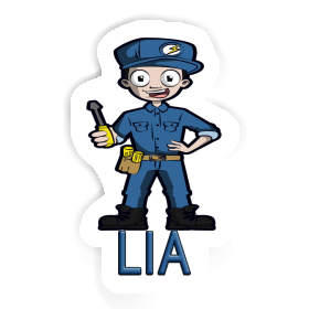 Lia Sticker Electrician Image