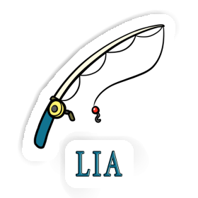 Sticker Fishing Rod Lia Image