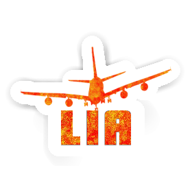 Airplane Sticker Lia Image