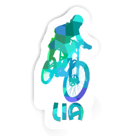 Freeride Biker Sticker Lia Image