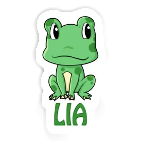 Lia Sticker Frog Image