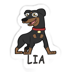 Sticker Lia Pinscher Image