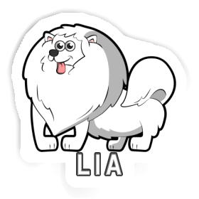 Sticker German Spitz Lia Image