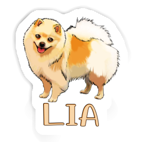 Lia Autocollant Spitz allemand Image