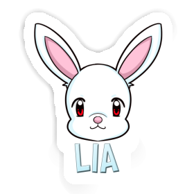 Sticker Rabbithead Lia Image