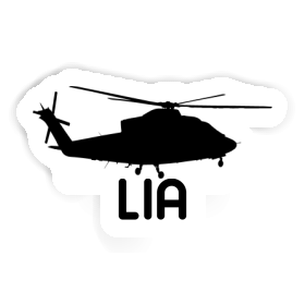 Lia Sticker Helikopter Image