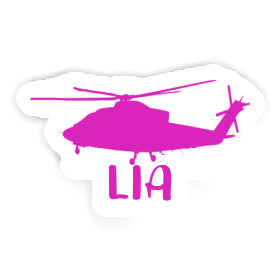 Sticker Helikopter Lia Image