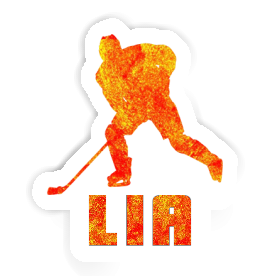 Sticker Eishockeyspieler Lia Image