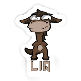 Lia Sticker Standing Horse Image