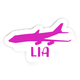 Lia Sticker Jumbo-Jet Image