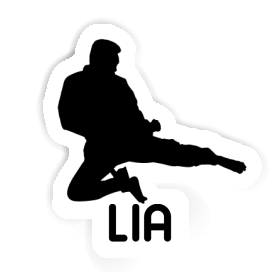 Sticker Karateka Lia Image